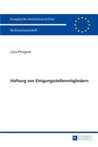 Haftung Von Einigungsstellenmitgliedern