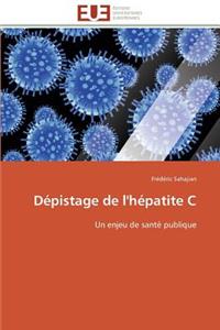 Dépistage de l'Hépatite C