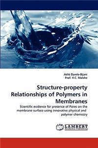 Structure-property Relationships of Polymers in Membranes