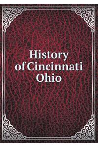 History of Cincinnati Ohio