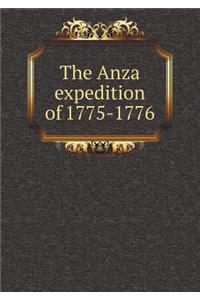 The Anza Expedition of 1775-1776