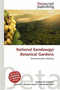 National Kandawgyi Botanical Gardens