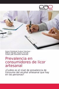 Prevalencia en consumidores de licor artesanal