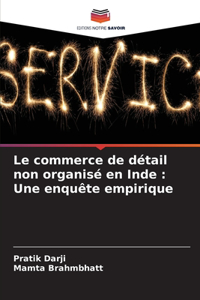commerce de détail non organisé en Inde
