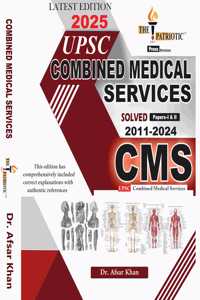 UPSC Combined Medical Services Examination CMS 2025, Solved Papers 1 and 2, Latest Edition, Paperback