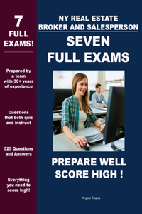 NY Real Estate Broker and Salesperson - Seven Full Exams