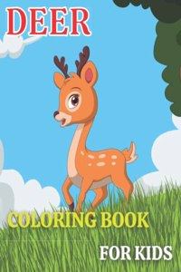 Deer Coloring Book For Kids