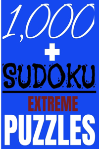 1000 sudoku extreme Puzzles