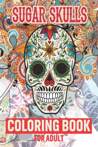 Sugar skulls coloring book