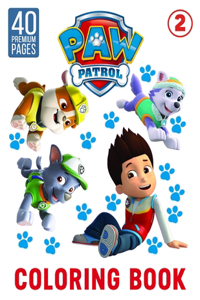 Paw Patrol Coloring Book Vol2