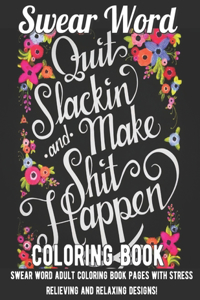 Swear Word Coloring Book