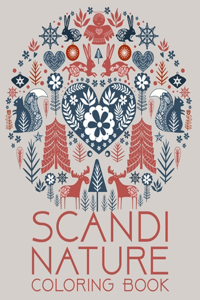 Scandi Nature Coloring Book