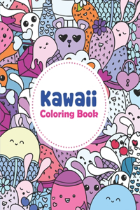 Kawaii Coloring Book