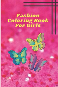 Fashion Coloring Book For Girls