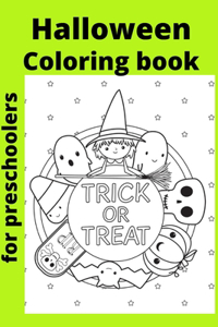 Halloween Coloring book for preschoolers