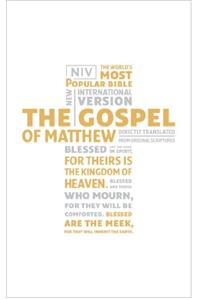 NIV Gospel of Matthew Individual