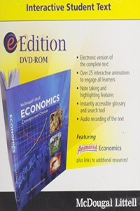 McDougal Littell Economics Concepts and Choices: Eedition CD-ROM Grades 9-12 2008