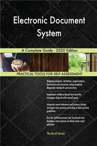 Electronic Document System A Complete Guide - 2020 Edition