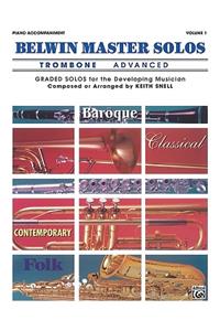 Belwin Master Solos, Volume 1 (Trombone)