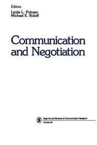 Communication and Negotiation