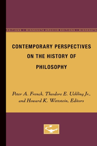 Contemporary Perspectives on the History of Philosophy, 8