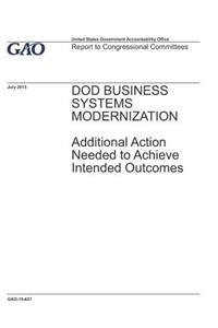 Dod Business Systems Modernization