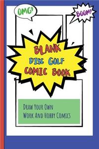 Blank Disc Golf Comic Book