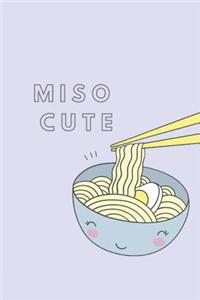 Miso Cute Notebook Journal
