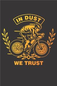 Journal for Downhill Mountain Bike mtb dust trust gold