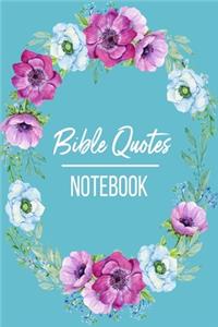 Bible Quotes Notebook