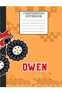 Composition Notebook Owen