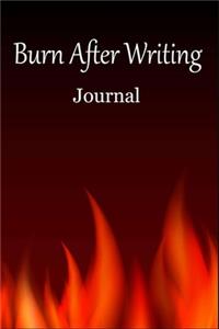 Burn After Writing Journal