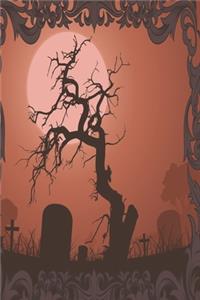 Red graveyard notebook