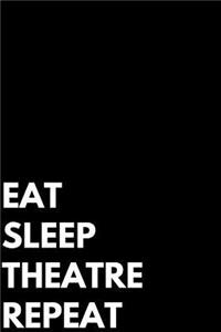 Eat Sleep Theatre Repeat