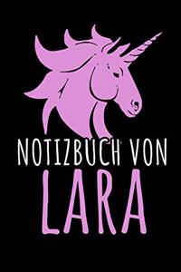 Notizbuch Von Lara