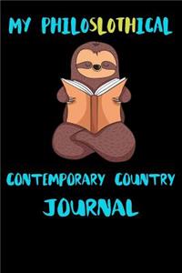 My Philoslothical Contemporary Country Journal