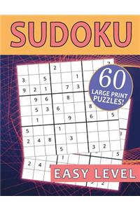 Sudoku 60 Large Print Puzzles! Easy Level