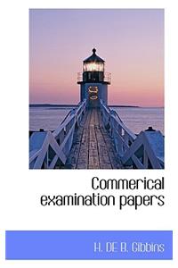 Commerical Examination Papers