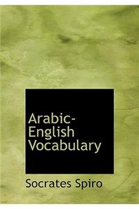 Arabic-English Vocabulary