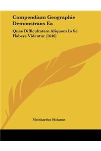 Compendium Geographie Demonstrans Ea