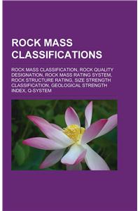 Rock Mass Classifications