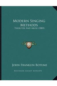 Modern Singing Methods