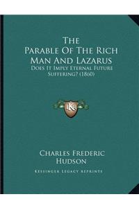 Parable Of The Rich Man And Lazarus