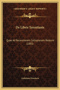 De Libris Terentianis