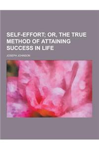 Self-Effort
