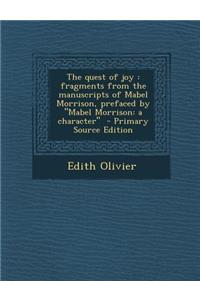 The Quest of Joy