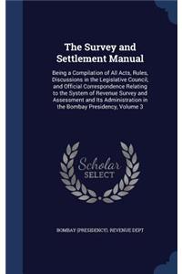 Survey and Settlement Manual