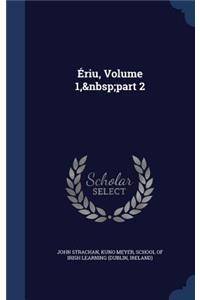 Ériu, Volume 1, part 2