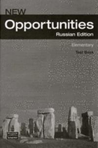 Opportunities Russia Elementary Test Book