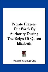 Private Prayers